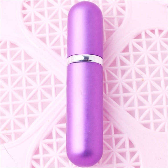 1 Pcs Hot Selling 5ml Refillable Portable Mini perfume bottle &Traveler Aluminum Spray Atomizer Empty Parfum bottle