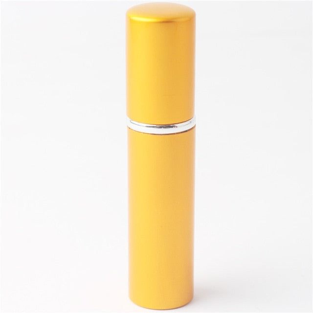 1pcs 5ml Mini Refillable Perfume Atomizer 5ml Travel Spray Parfum Bottle 5CC Aluminum Perfume Bottle