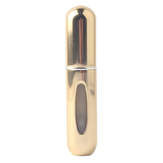 5mlTravel Mini Refillable Conveniet Empty Atomizer Perfume Bottles Scent Pump Spray Case parfum airless pump cosmetic container
