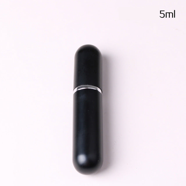 Classic Style 5ML Portable Refillable Glass Perfume Bottle With Aluminum Sprayer Empty Cosmetic Parfum For Traveler