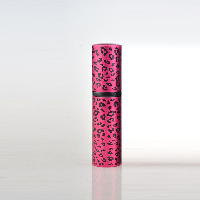 1 Piece 10ML Mini Portable Lipstick Metal Refillable Perfume Bottle With Spray&Empty Parfum Container For Free Shipping