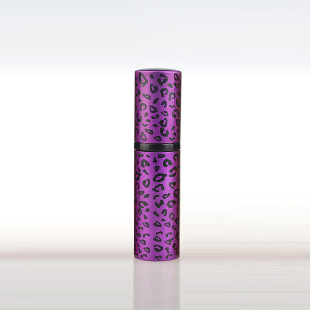 1 Piece 10ML Mini Portable Lipstick Metal Refillable Perfume Bottle With Spray&Empty Parfum Container For Free Shipping