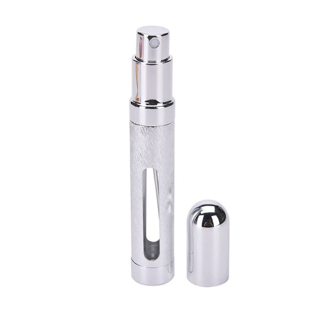 12ML Portable Refillable Small Mini Empty Perfume Spray Bottle Plastic Parfume Atomizer Mist Dispenser Travel Container Women