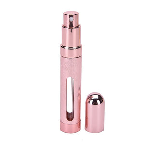 12ML Portable Refillable Small Mini Empty Perfume Spray Bottle Plastic Parfume Atomizer Mist Dispenser Travel Container Women