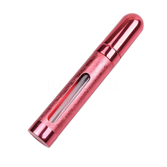 12ml Mini Refillable Portable Empty Atomizer Perfume Bottle Scent Pump Spray Case Travel Parfum Cosmetic Containers Airless Pump