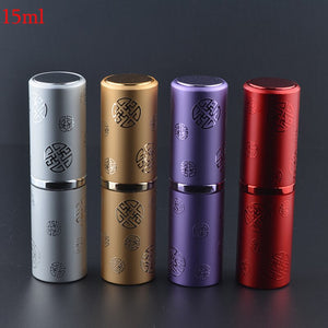 MUB - 15ML 1 Piece Portable China Style Refillable Perfume Bottle With Spray Empty Sprayer Pump Parfum Atomizer